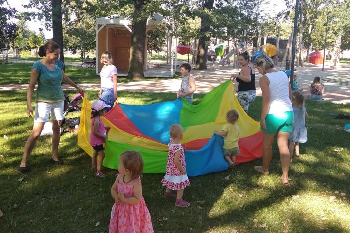 Pohybové hrátky ve Stromovce